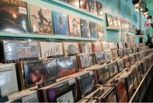 Wall of records